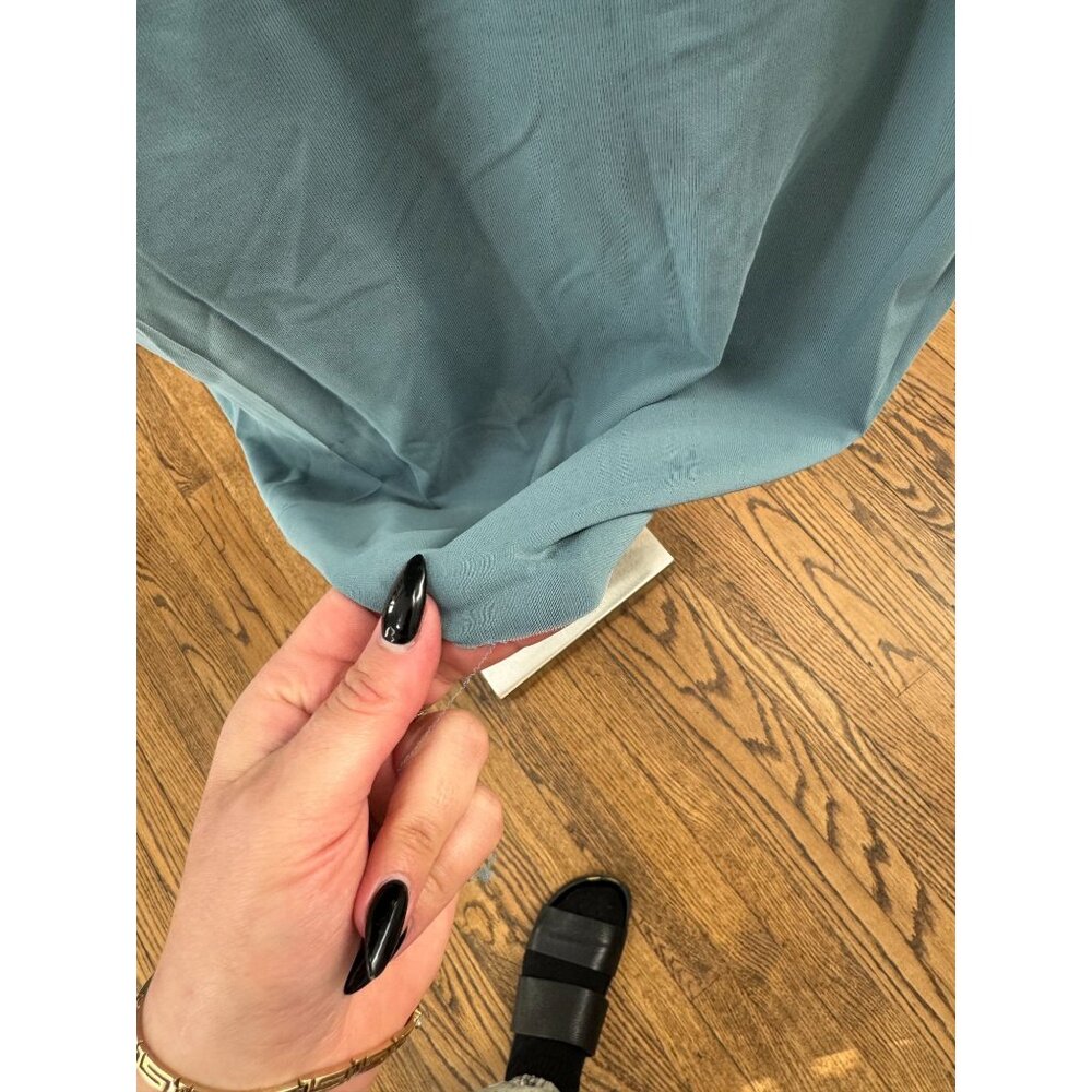 ERES Tali Dress Requin Bleu Jersey Mini V Neck Size Small - Picture 4 of 4
